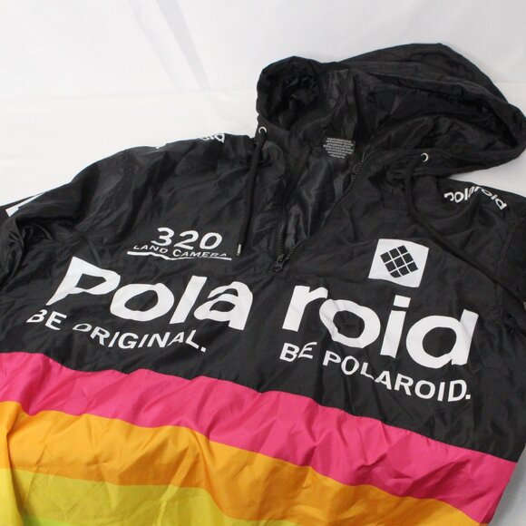 Vintage Polaroid Windbreaker Size Medium - Picture 2 of 9